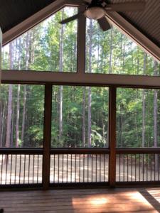 Screened porch